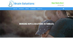 Desktop Screenshot of brainsolutionsinc.com