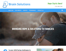 Tablet Screenshot of brainsolutionsinc.com